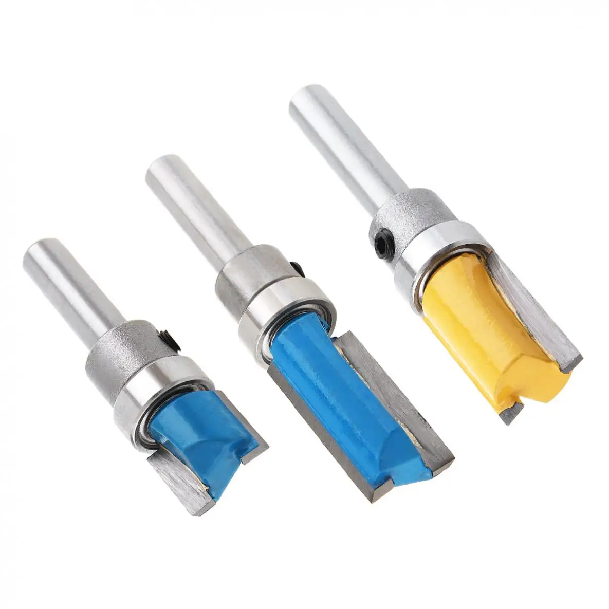 TORO 3-Piece Angle Milling Cutter Profiling Tool 1 / 4 Handle Straight Knife Boring Milling Cutter Slotting Engraving Tool