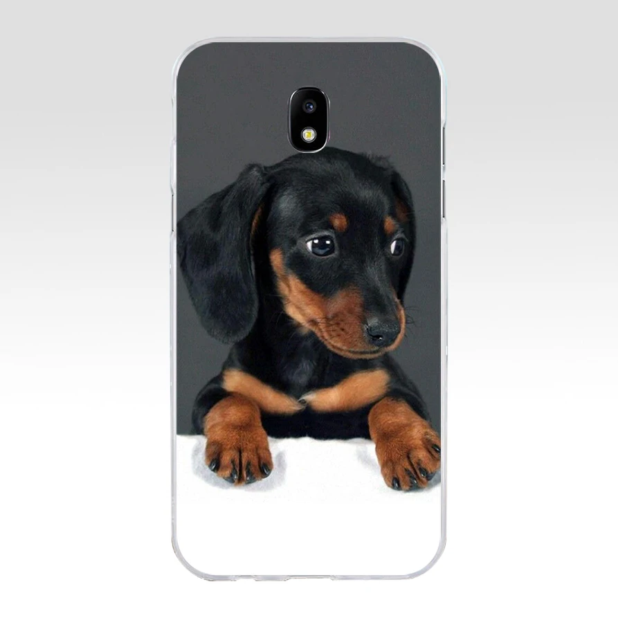 102WE Doberman Мягкий Силиконовый ТПУ чехол для телефона Samsung j3 j5 j7 2015 2016 2017 j330 j2 j4 prime j6 Plus