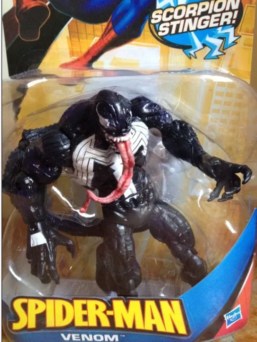 

Spiderman Venom Figure Venom The Black Spider-Man PVC Action Figure Scorpion Stringer
