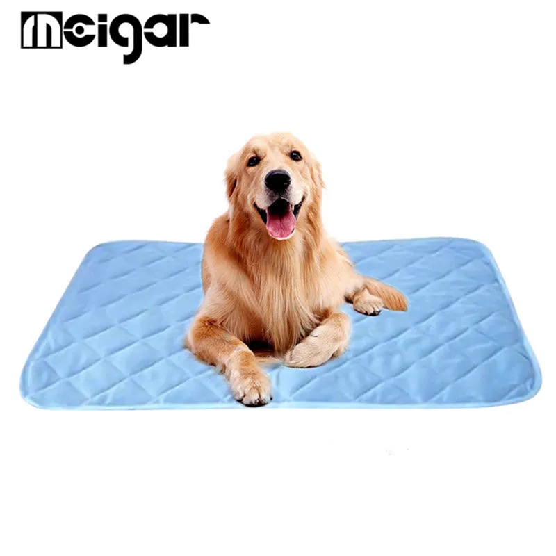 Pet Cooling Mat Dog Chill Bed Indoor Summer Heat Relief Cushion Gel Pad