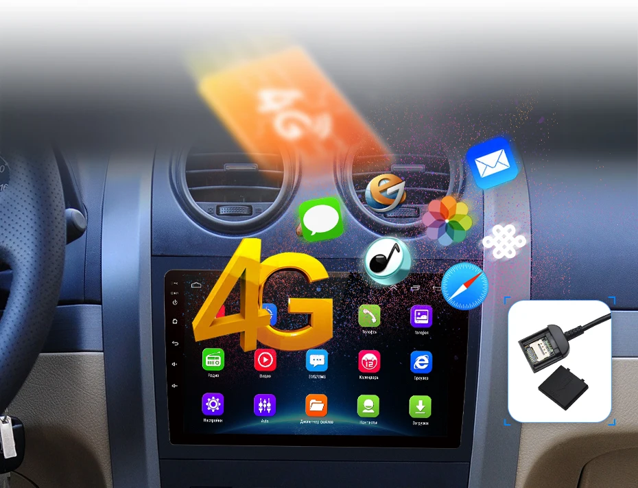 Clearance AWESAFE 2 din Android 8.1 Car Radio Multimedia video player gps navigation For Haval Hover Great Wall H5 H3 2010 2011 2012 wifi 6