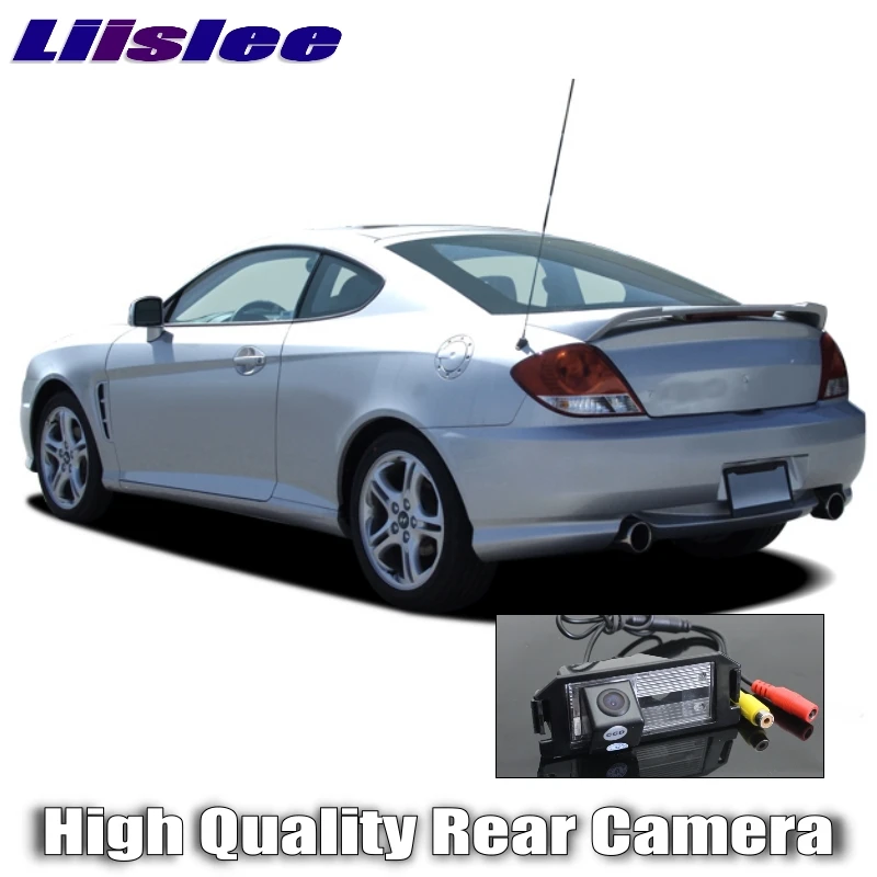 

LiisLee Car Reversing image Camera For Hyundai Coupe Tuscani Tiburon GK 2002~2008 Night Vision WaterProof Rear View back up CAM