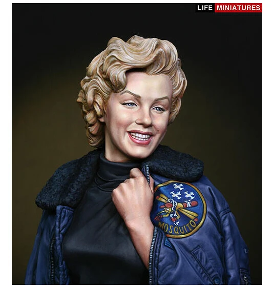 

Brand New 1/10 Scale Resin Bust Model Toys Marilyn Monroe Resin Assembly Bust Figure Model Toy For Collection/Gift