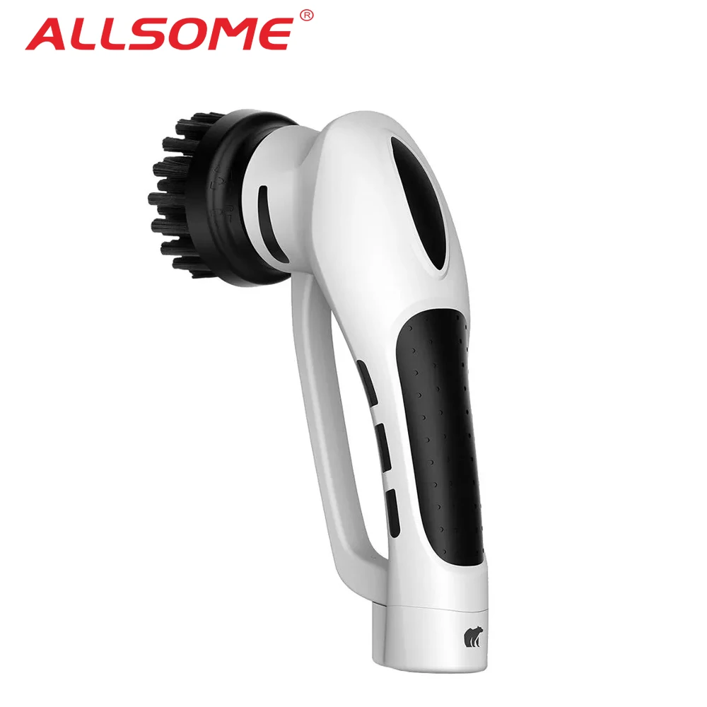 

ALLSOME Wireless Handheld Electric Cleaner IPX7 Cleaning Brush Tool for Car Home kitchen Waterproof IPX7