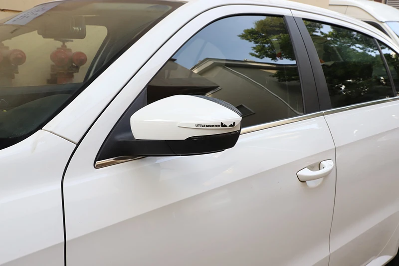 Автомобильные аксессуары зеркалом заднего вида предотвращения столкновений резиновые наклейки Защита двери столкновений клей для lifan x60