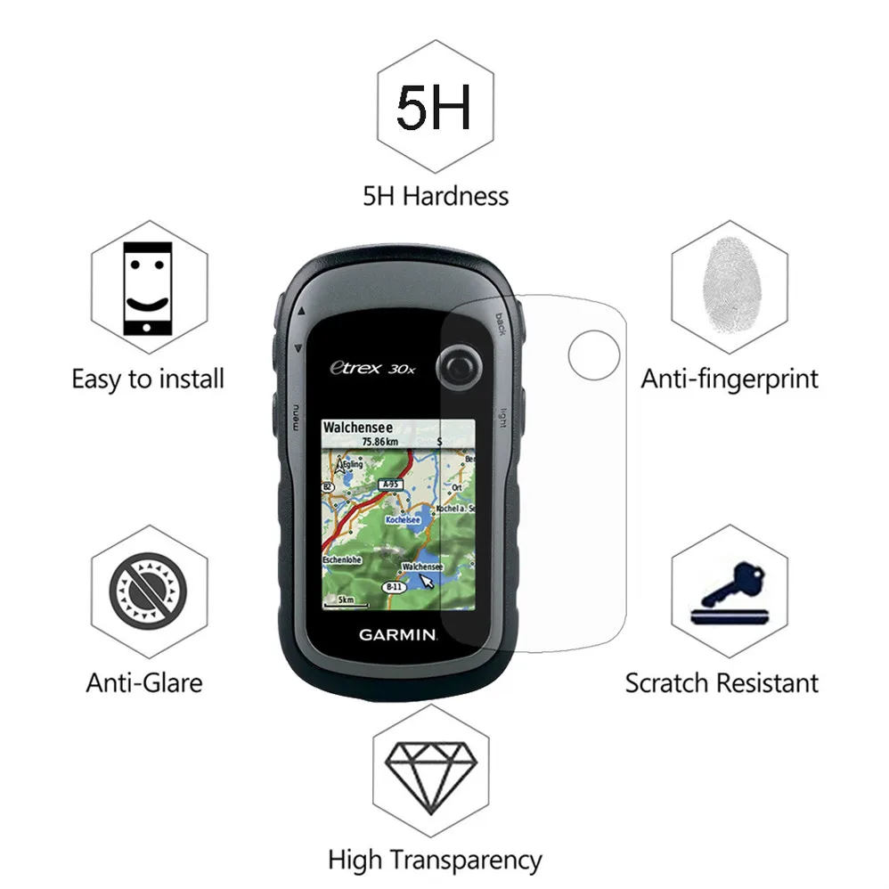 3 упаковки для Garmin eTrex 10x 20x 30x походный ручной gps-навигатор Взрывозащищенная защита экрана прозрачная Противоударная пленка