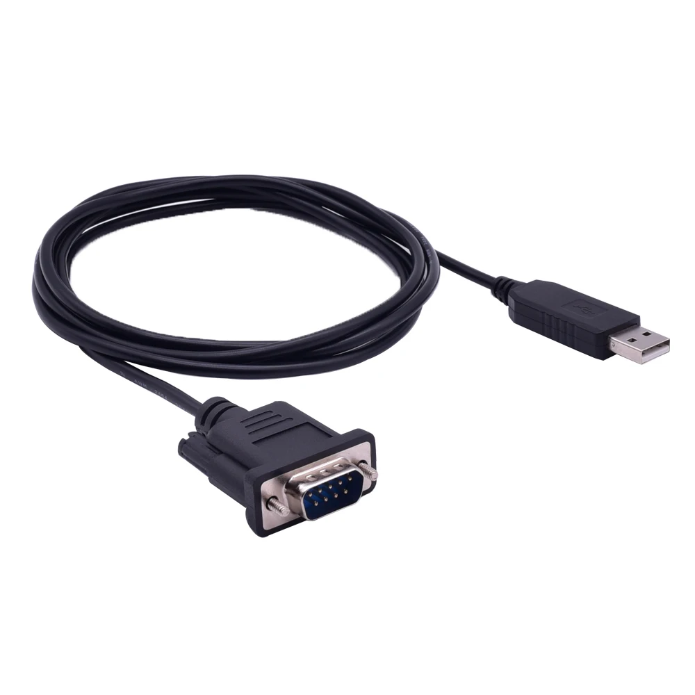 Top-Longer USB Serial USB RS232 Cable Adapter USB to RS232 Serial DB9 9 Pin Com Port Adapter Converter