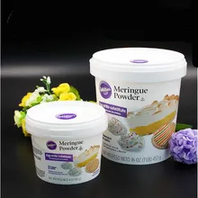 Американский Wilton яичный белый порошок безе порошок консервированный 113 г/226 г/453 г fongdangt Макарон сахарный крем на выбор