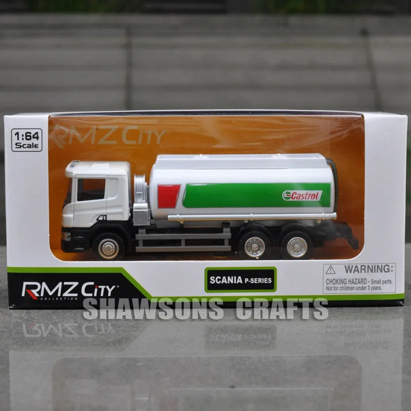 

1:64 DIECAST METAL SCANIA TANK TRUCK VEHICLE MODEL TANKER REPLICA