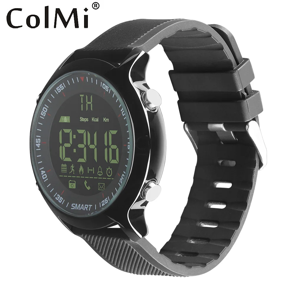 

ColMi Smart Watch VS506 Waterproof 5ATM IP68 Pedometer Calorie Reminder Sport Men Band Wristband Smartband For Android iOS