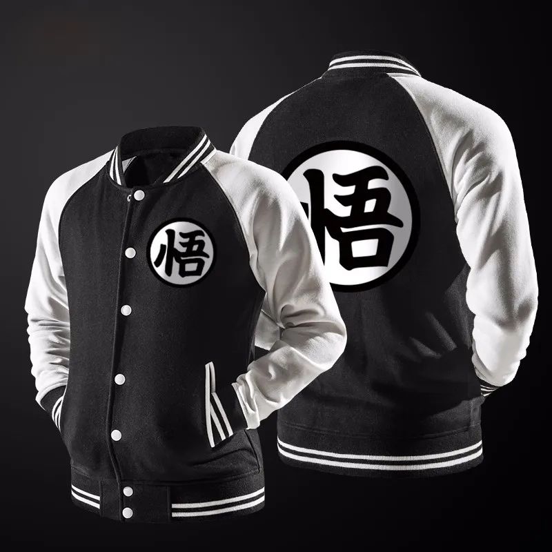 New Japanese Anime    Varsity Jacket Autumn Casual Sweatshirt Hoodie Coat Jacket Brand Baseball Jacket