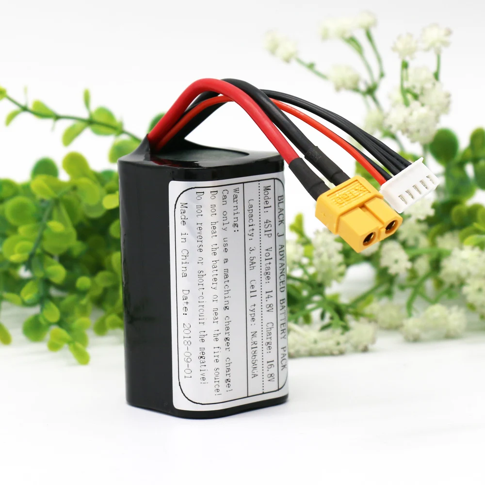 

KLUOSI UAV Rechargeable Li-ion Battery 14.8V /16.8V 3.5Ah 4S1P Use Single Cell NCR18650GA Combination Suitable for Various Drone