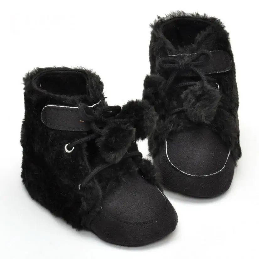 Детские зимние ботинки; Высококачественная Милая обувь для маленьких девочек; обувь для новорожденных; обувь для малышей на мягкой подошве; schoenen meisje; Прямая поставка;#30