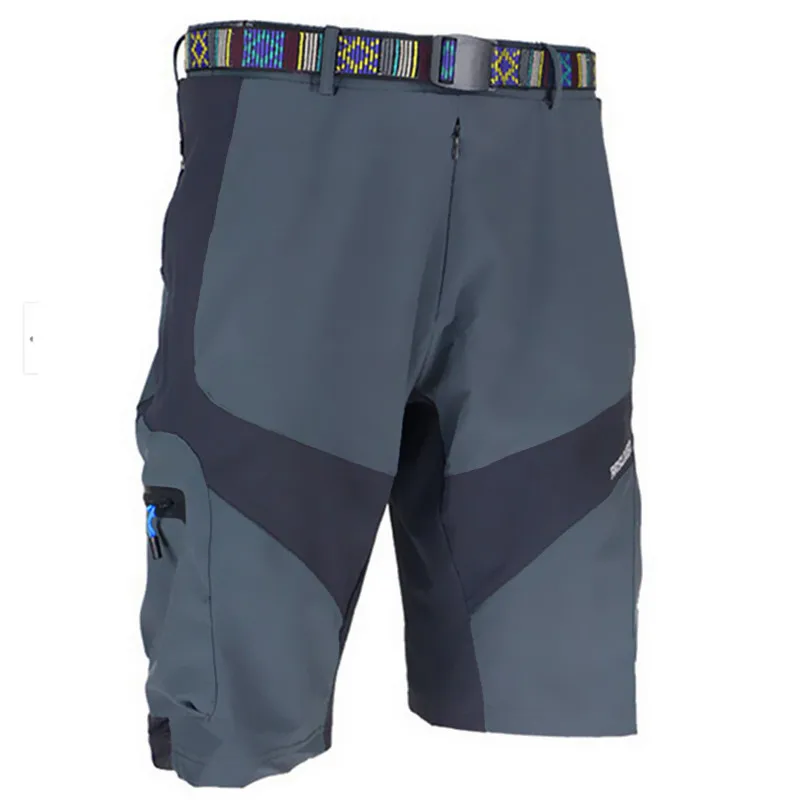 ARSUXEO Men Cycling Shorts Outdoor Sports Mountain Climbing Running