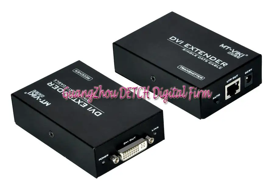 1 Pair MT-DV50 HD DVI Extender DVI signal amplifier  5e/6 to extend 150FT/50M 50 meters 2048X1536