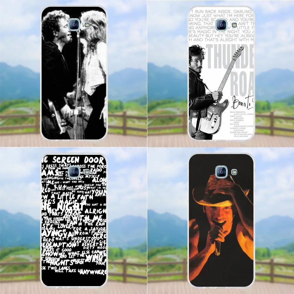 

Vvcqod Bruce Springsteen - Thunder Road Black Back Soft Capa For Samsung Galaxy A3 A5 A7 J1 J2 J3 J5 J7 2015 2016 2017