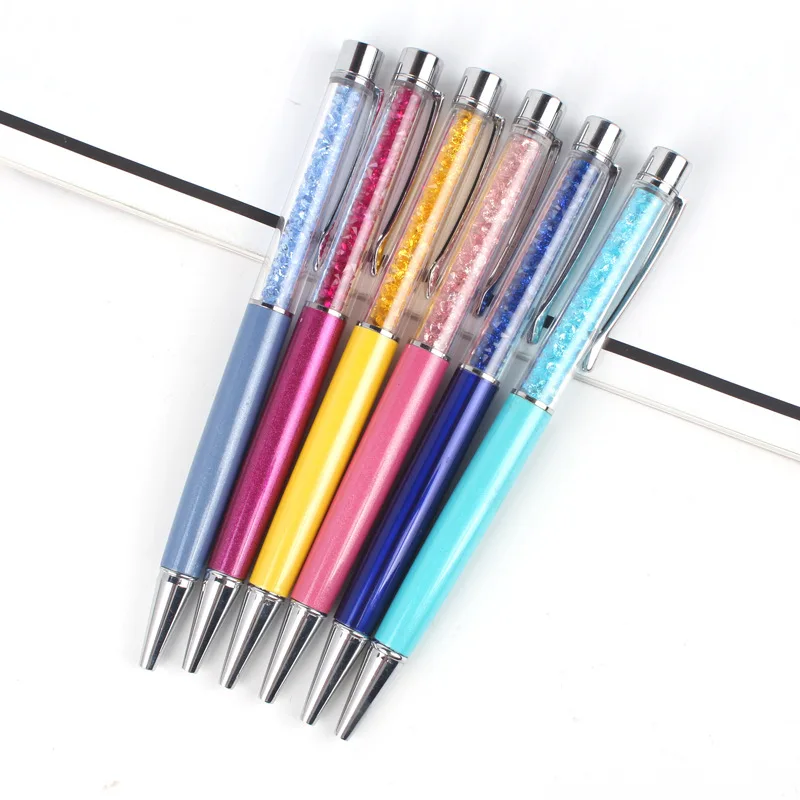 

New Crystal ballpoint pen roller ball pen, instead of fountain pen Pencil box and bag, brand gift stationery office school