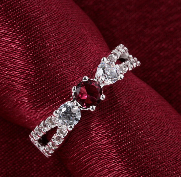 Vogue Exquisite Wedding Engagement 925 Sterling Silver Bridal Jewelry