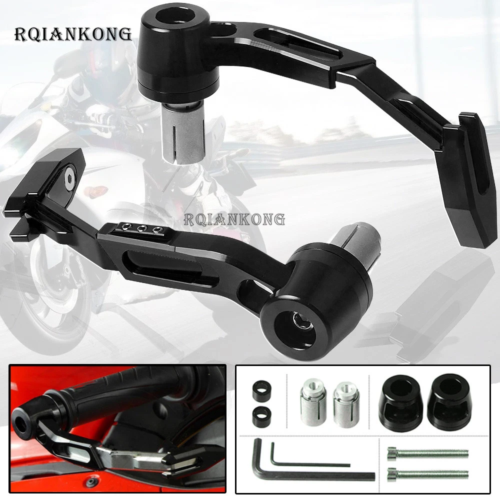 

CNC motorcycle hand guards levers protectors Guard System brake lever guard Falling Protection Universal For Honda Suzuki KTM
