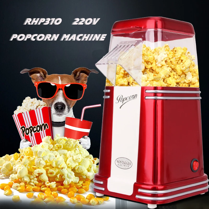 Mini Classic popcorn machine American vintage dual popcorn machine