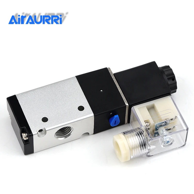 3V210-08 3 Way Port 2 Position 12V 24V 220V Pneumatic Air Solenoid Valve Electric Control Gas Magnetic Valve