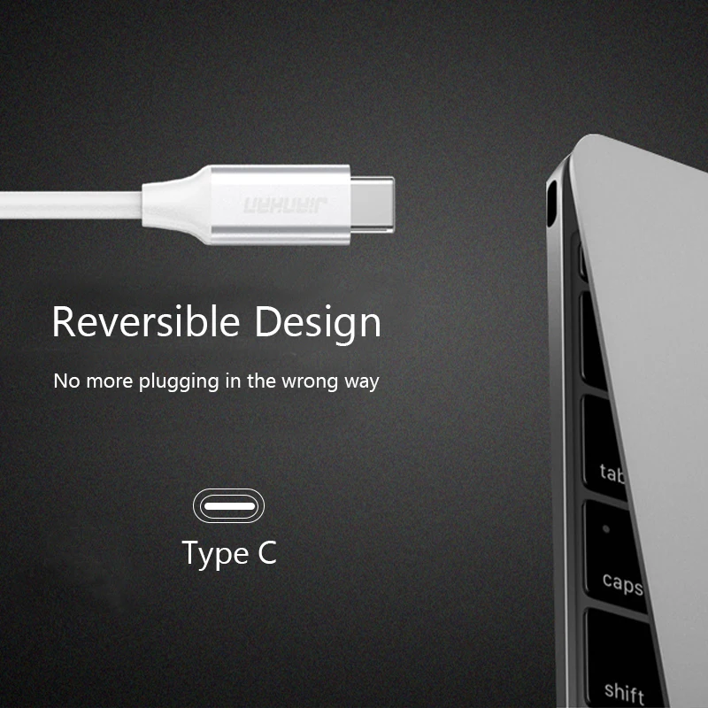 JIANHAN USB C QC 3.0 كابل الشاحن السريع سريع شحن سلك البيانات 5 V 5A نوع C 3.1 لهواوي الشرف xiaomi سامسونج S9 1 M/2 M