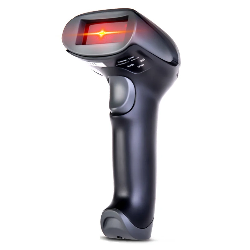 Scanners de Código de Barras a Laser sem Fio Laser de Código de Barras Código de Barras de Digitalização Reader para Pos e Inventário Bar sem Fio Armazém F6-1 2.4g Usb