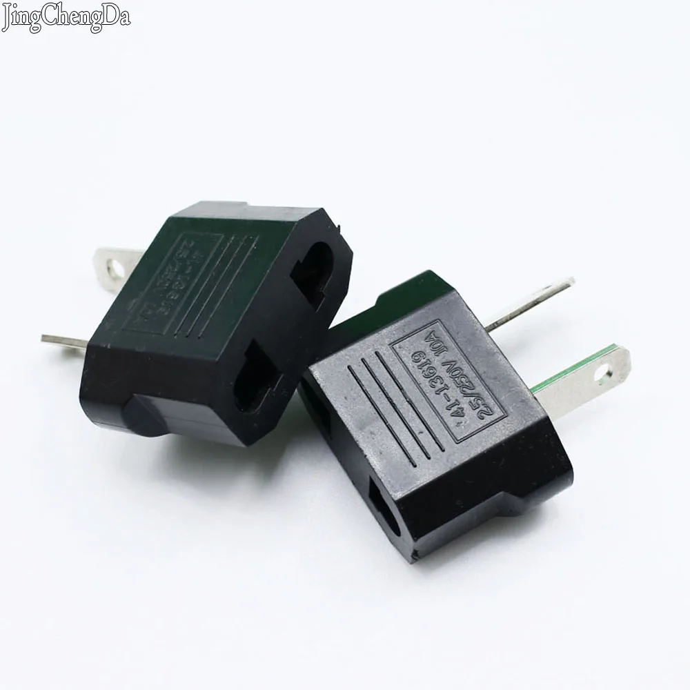 JCD 1PCS AU Plug Adapter 2 Pin Euro To Australia AU AC Travel Power