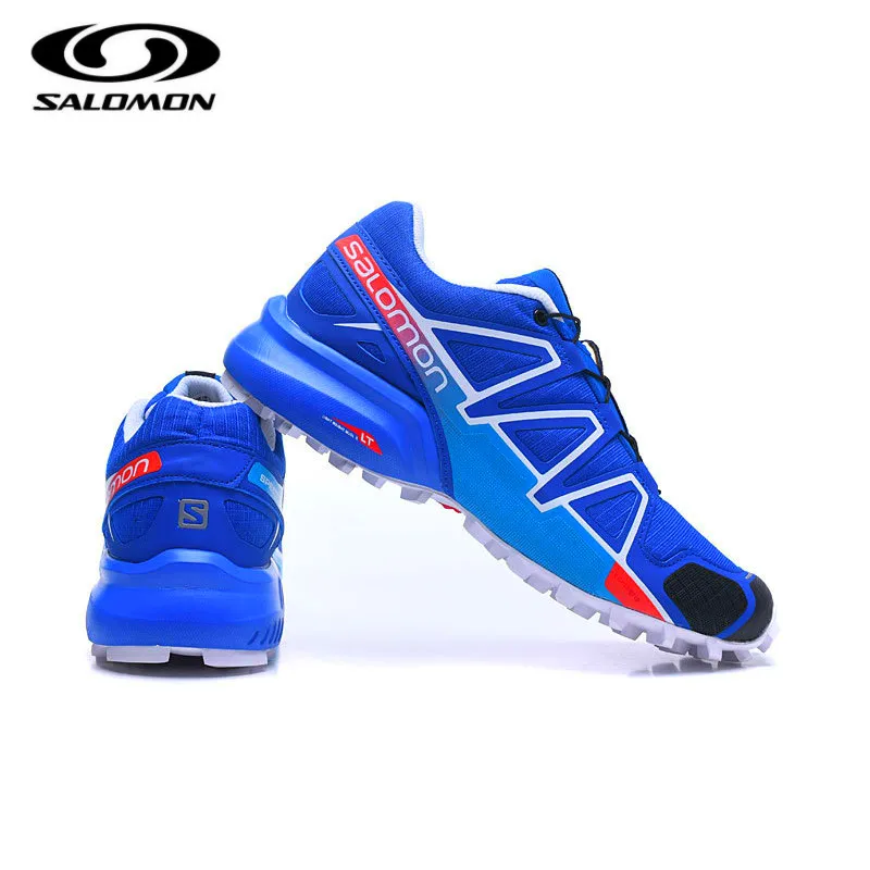

Salomon Speed Cross 4 CS Mens Running Shoes Cross Country Sport Sneakers Hot Sale Blue Athletic Outdoor Salomon Shoes EUR 40-46