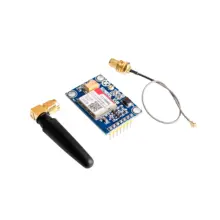Novo sim800l gprs gsm módulo com pcb antena sim placa quad band para arduino