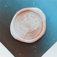 Одуванчик воск печать штамп Одуванчик логотип дизайн или ваш заказ уплотнение воск Свадебная печать