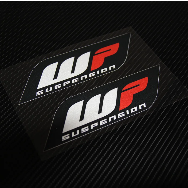 

Hot sell 2 pieces Emblem Sticker Decal Motorcycle For WP suspension
