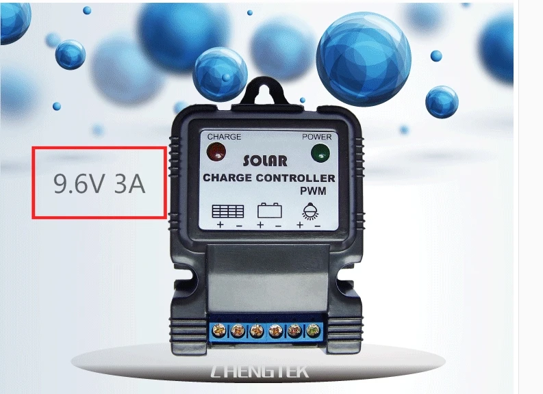 

3A 9.6V Solar IMC PWM Panel Charge Battery Controller Regulator Solar Chargers Power System