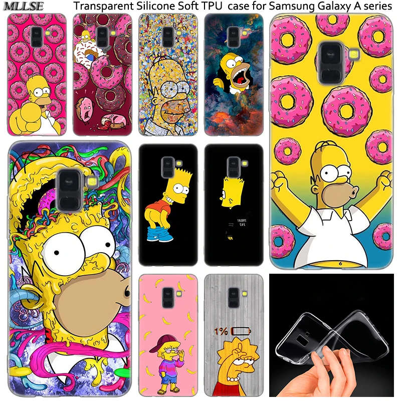 Силиконовый чехол для Samsung Galaxy A50 A30 A10 A40 A6 A8 Plus A20 E A5 A7 2018 2017 2016 Note 9 8|Бамперы| |