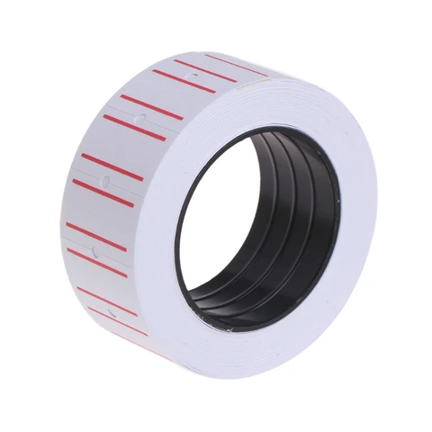 Roll(500 Labels) White Self Adhesive Price Label Tag Sticker Office Supplies Office Stationery Stickers