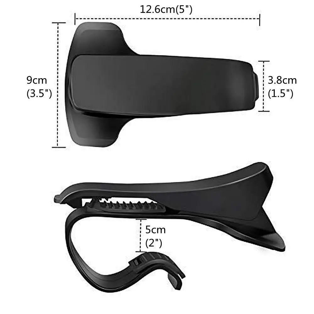 Universal Car Phone GPS Navigator Holder For Iphone XS Max XR 6 7 8 Car Mount HUD Dashboard 360 Rotatable Bracket For Samung (4)