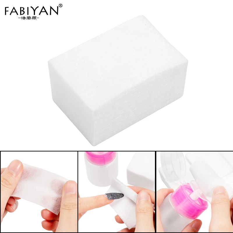 

700pcs/Lot Nail Art Polish Gel Remover Cleaner Cotton Wipes Paper Lint Free Pads Acrylic Cleaning Manicure Tool