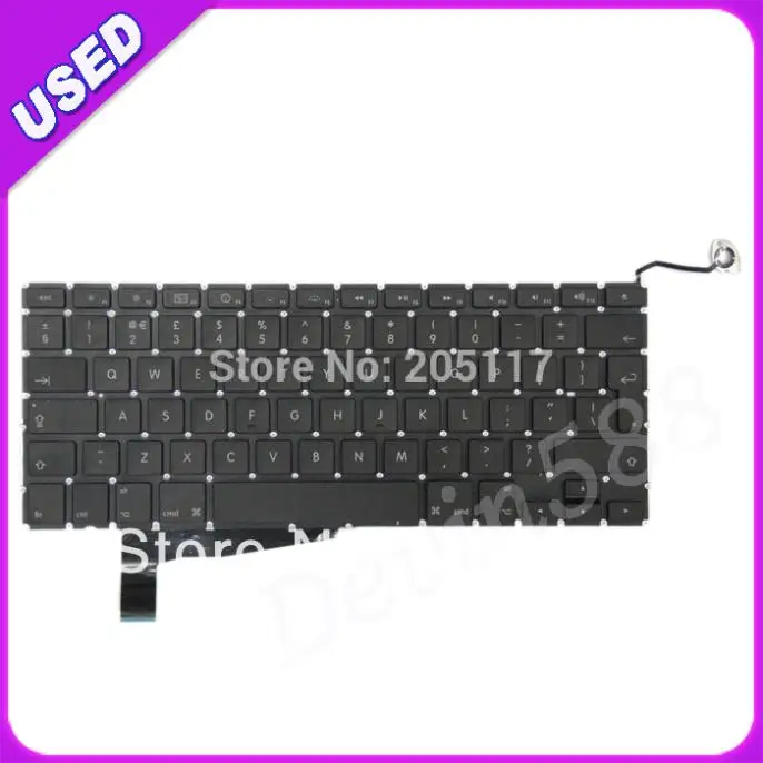 

UK Keyboard For Macbook PRO 15 Unibody A1286 2008 MB470 MB471,100% WORKING !