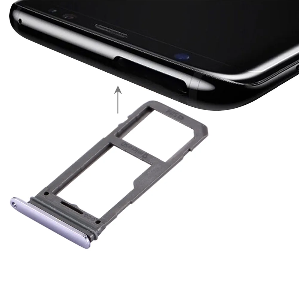 Для Galaxy S8 слот для sim-карты держатель для карты SD лоток для sim-карты адаптер для ремонта, замена, аксессуары