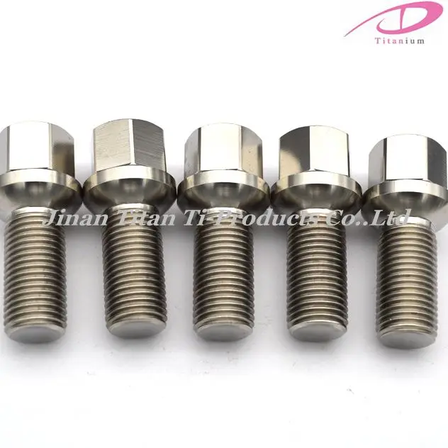 Титановый Колесный болт для автомобиля Gr5 Silver ball bolt | Автомобили и мотоциклы