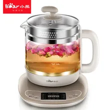 Медведь 220 В полностью автоматический Толстый Стеклянный Горшок для сохранения здоровья многофункциональный электрический чайник