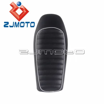 

Universal Seat Cover Black Motorcycle Cushion Seat Pad Vintage Saddle Seat Cushion For Honda Cafe Racer Bobber
