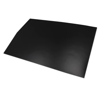 

DHL 180Pcs/Lot 21x29.7cm (8.3"x11.7") Gift Letter Industry Stickers A4 Matte Black PVC Plastic Self Adhesive Label Print Paper