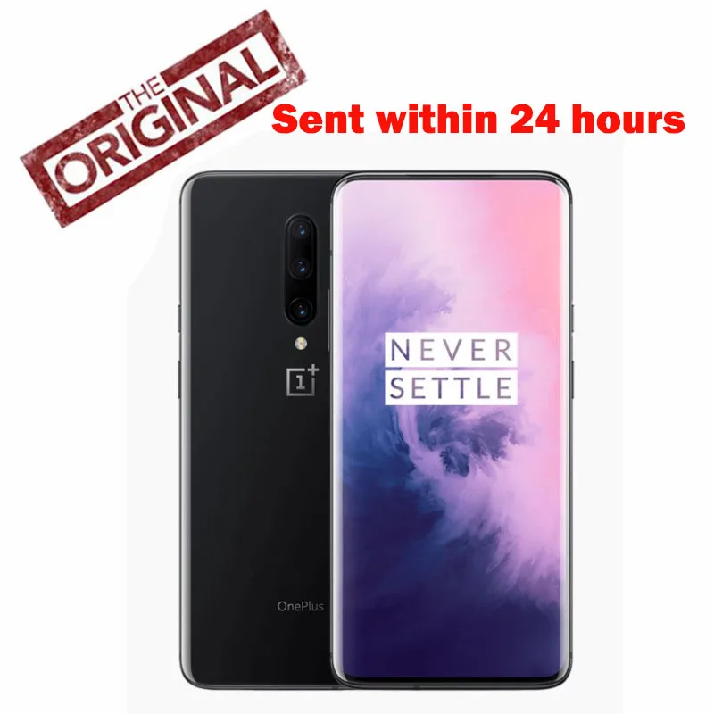 Смартфон Oneplus 7 Pro Snapdragon 855 Восьмиядерный 2,84 ГГц 6,67 ''3120x1440 P жидкий AMOLED 90 Гц дисплей Globla Rom