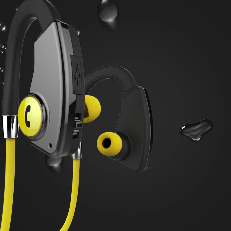 Беспроводные Bluetooth наушники PLUFY спортивные для бега водонепроницаемые Inalambrico