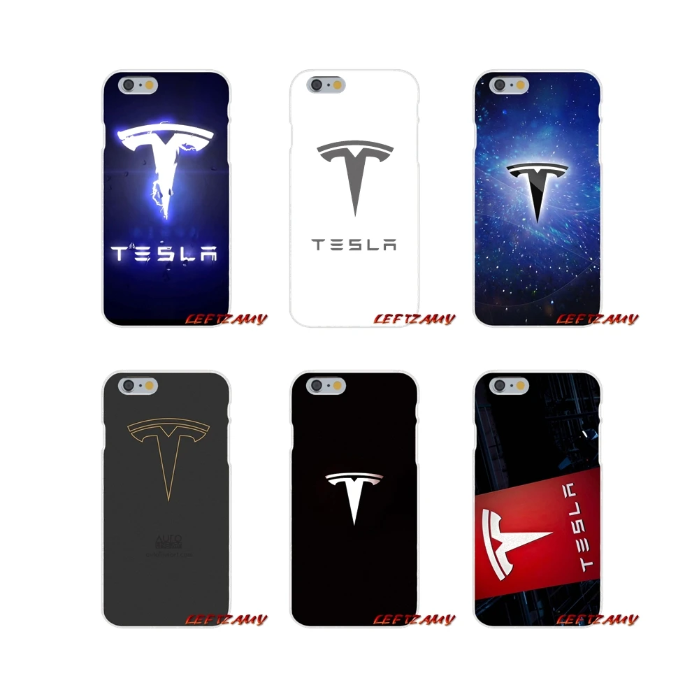 

luxury car Tesla Logo For Huawei P Smart Plus Mate Honor 7A 7C 8C 8X 9 P10 P20 Lite Pro Accessories Phone Cases Covers