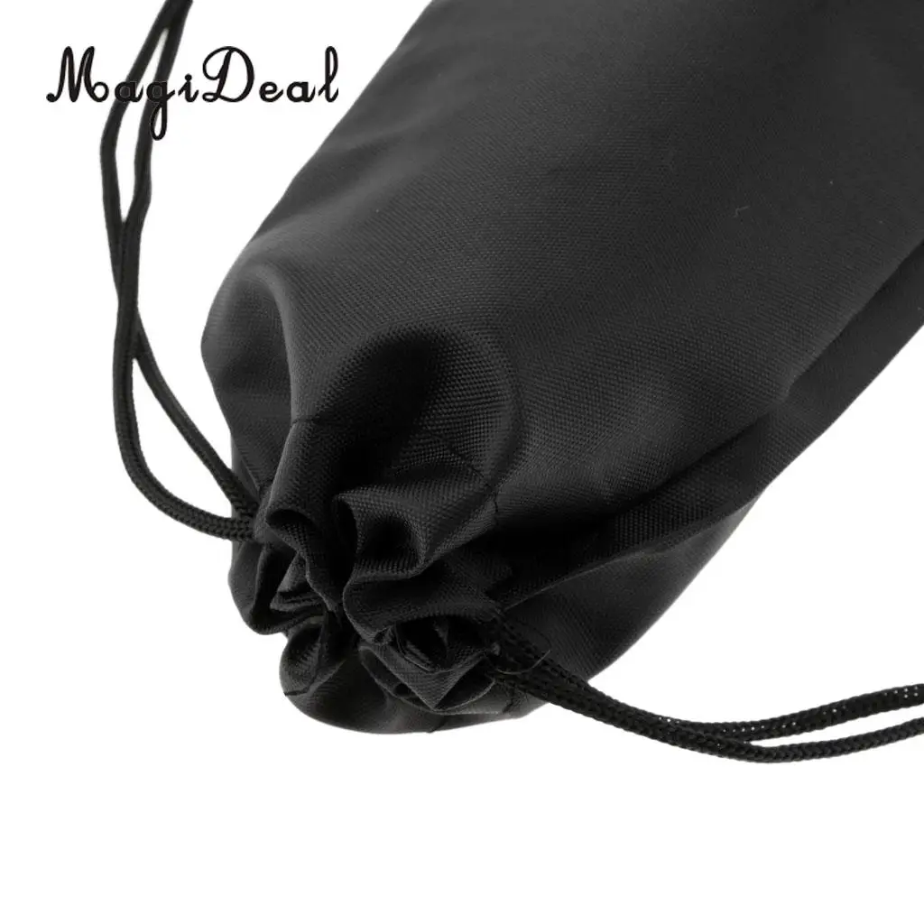 MagiDeal 5 Pieces Drawstring Storage Bag for Hair straighteners & Curling Wands Portable Drawstring Hair Extension Garment Bag