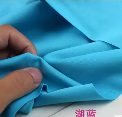 ZENGIA Аксессуар 50x150 см эластичная спандексная ткань, эластичный трикотаж эластичная трикотажная ткань, юбка/бикини водоотталкивающая ткань - Цвет: turquoise