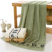 Горячая черные чернила бамбуковый жаккард Ширина разрыв толстое полотенце мягкое лучшее значение полотенце s для ванной комнаты