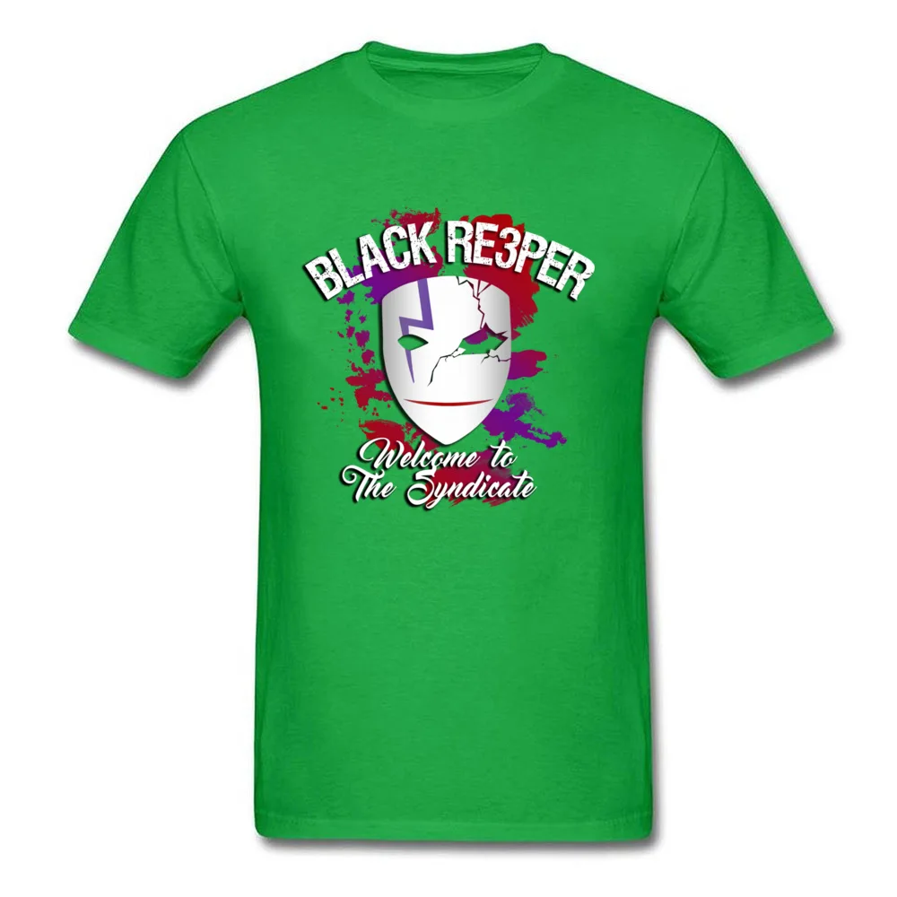 Round Neck Welcome to the Syndicate 100% Cotton Men Top T-shirts Design Short Sleeve Tops T Shirt On Sale Street Tee Shirts Welcome to the Syndicate green